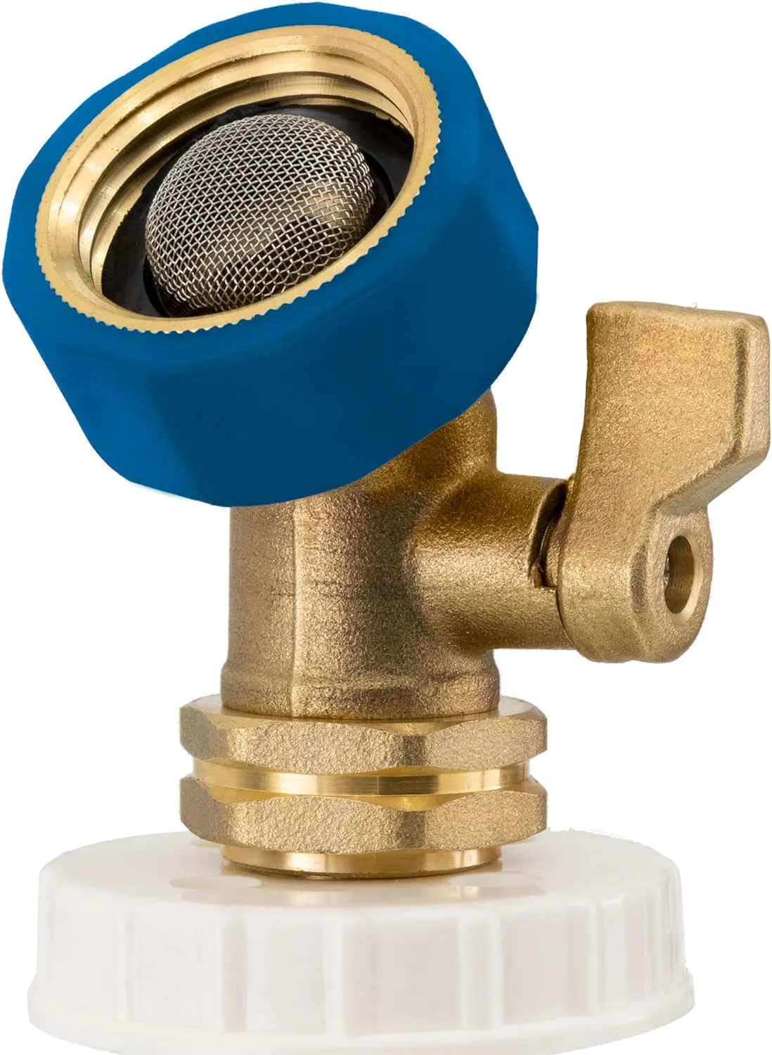 RecPro RV Round Fresh Water Gravity Fill Hatch Inlet | RV Water Fill Hatch | Camper Water Inlet Hatch | Trailer Water Fill Hatch Inlet (Black, Yes Quick Fill)