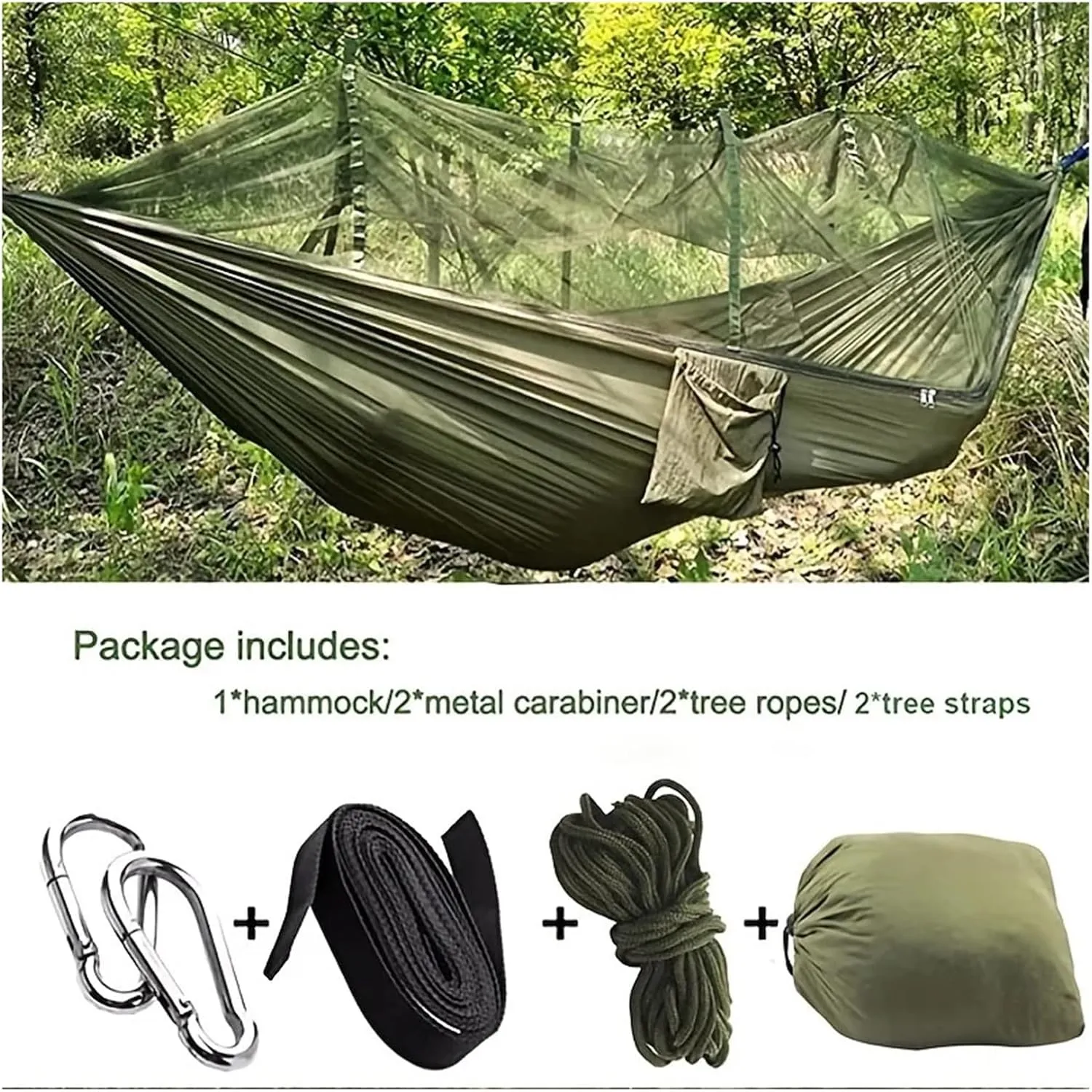 Relax in Comfort Portable Nylon Camping Hammock Hanging Hammock for Backpacking, Travel, Beach, and Yard 102.36 * 55.12inch for Terrace, Outdoor(Pink)