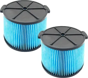 Replacement Filter for Ridgid VF3500 3-Layer Wet/Dry 3-4.5 Gallon Portable Vacuum Compatible with WD4050 WD4070 WD45-2 Packs