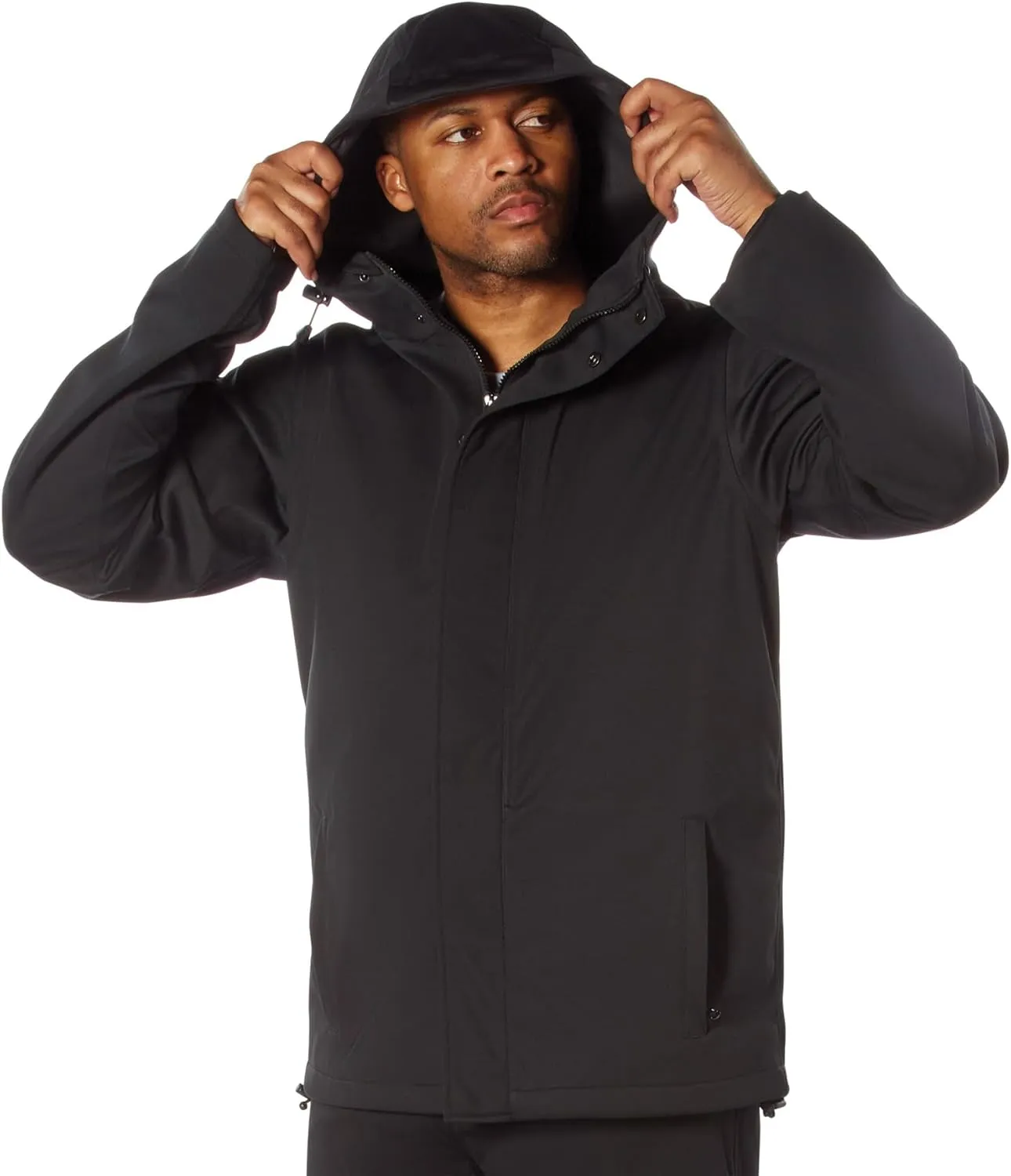 Rothco Shadow Ops Waterproof Rain Jacket – Lightweight, Breathable, and Windproof Raincoat