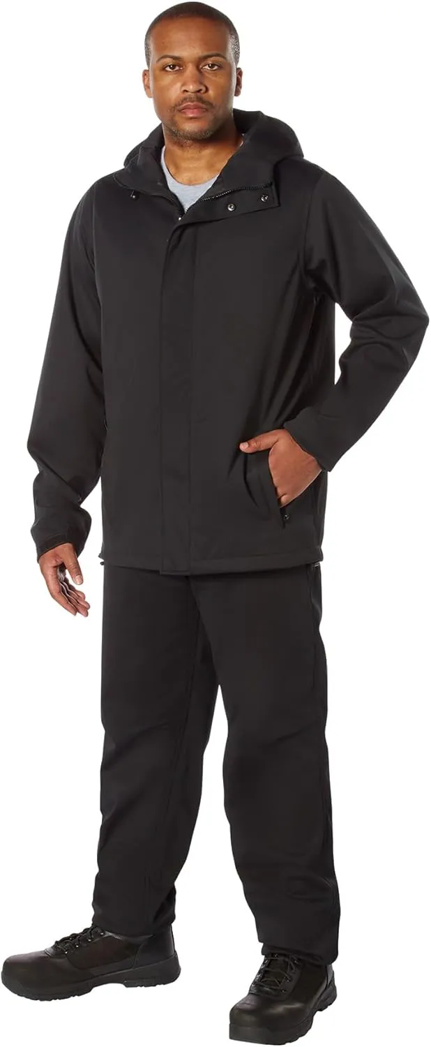 Rothco Shadow Ops Waterproof Rain Jacket – Lightweight, Breathable, and Windproof Raincoat
