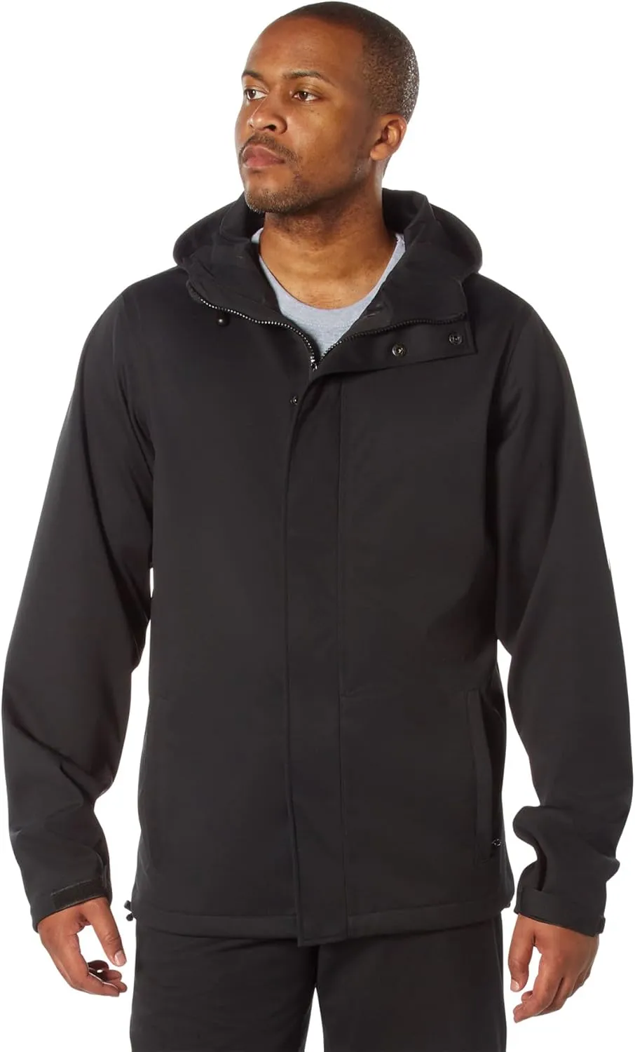 Rothco Shadow Ops Waterproof Rain Jacket – Lightweight, Breathable, and Windproof Raincoat