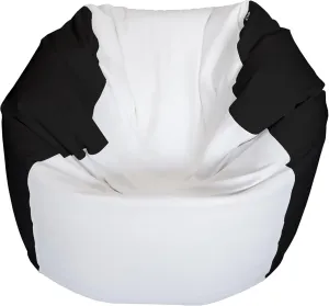Round Marine Beanbag (Medium, Multi) (White/Black)