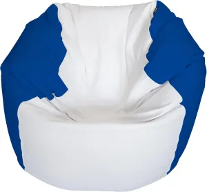 Round Marine Beanbag (Medium, Multi) (White/Royal)