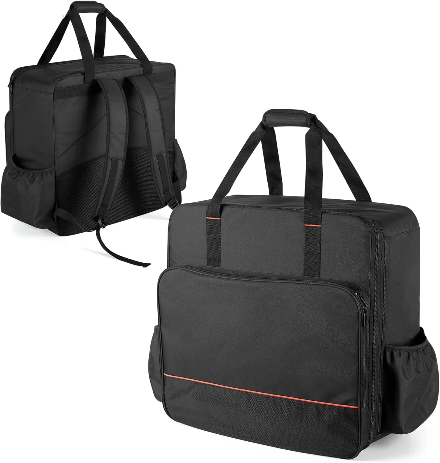 samdew 17 Inch Tabletop Griddle Carry Bag Backpack, Portable Outdoor Griddle Storage Cover Mainly Compatible with Blackstone 17 Inch Tabletop Griddle with & Without Hood, Bag Only (Patented Design)