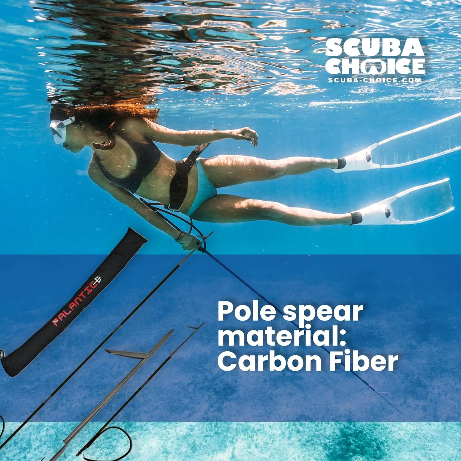 Scuba Choice Carbon Fiber 7'