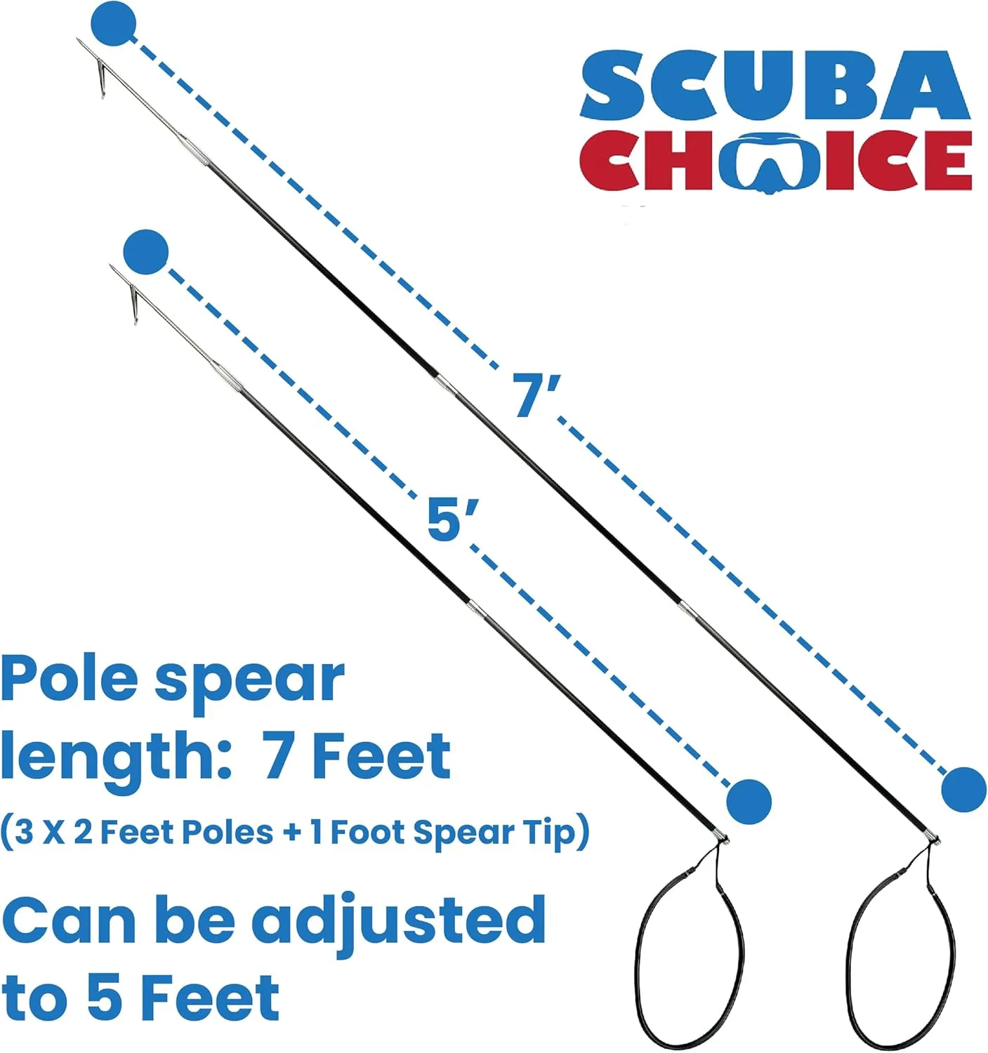 Scuba Choice Carbon Fiber 7'