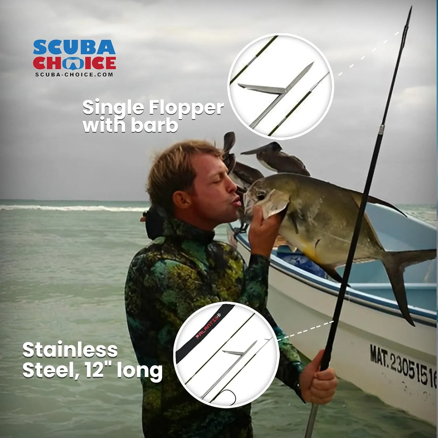 Scuba Choice Carbon Fiber 7'
