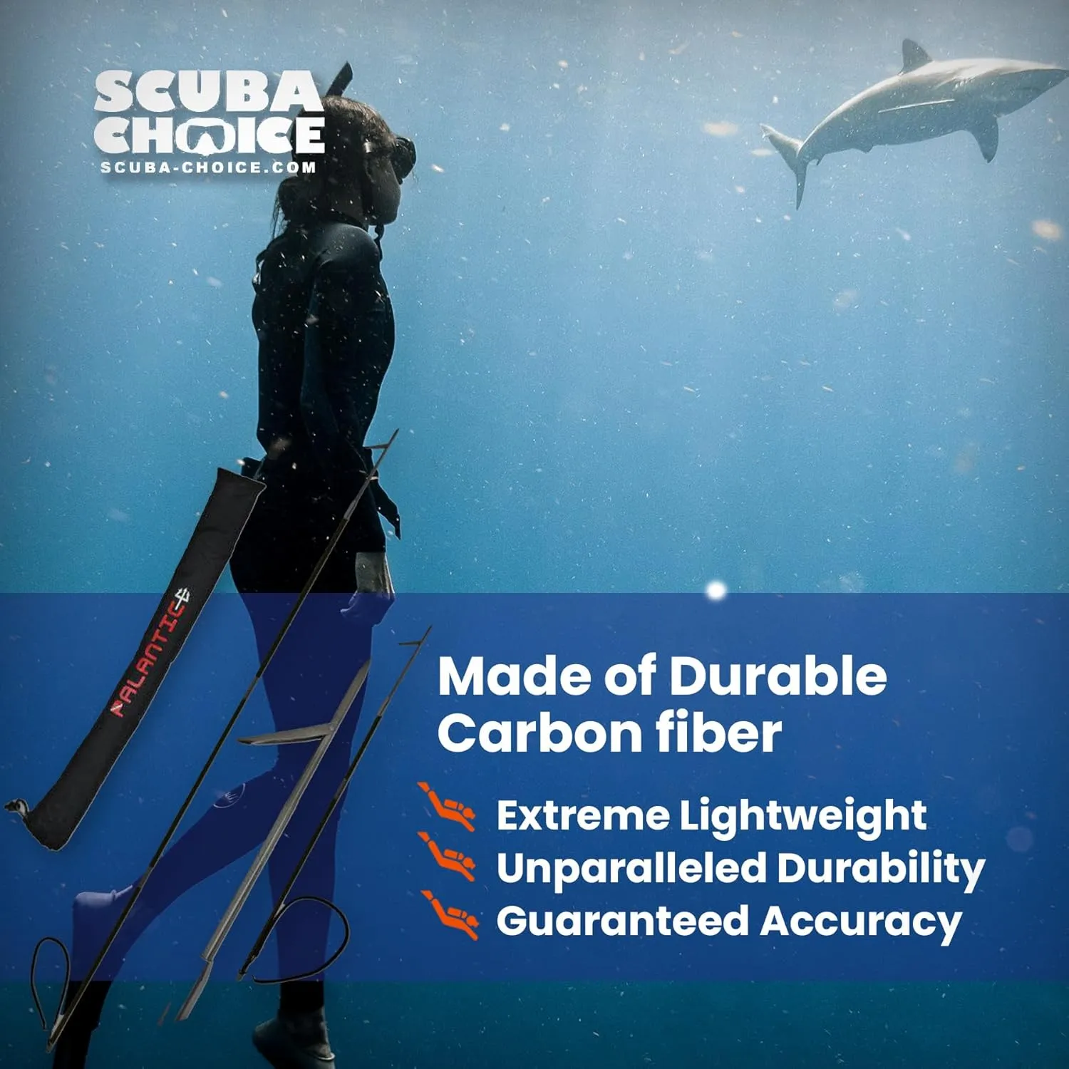 Scuba Choice Carbon Fiber 7'