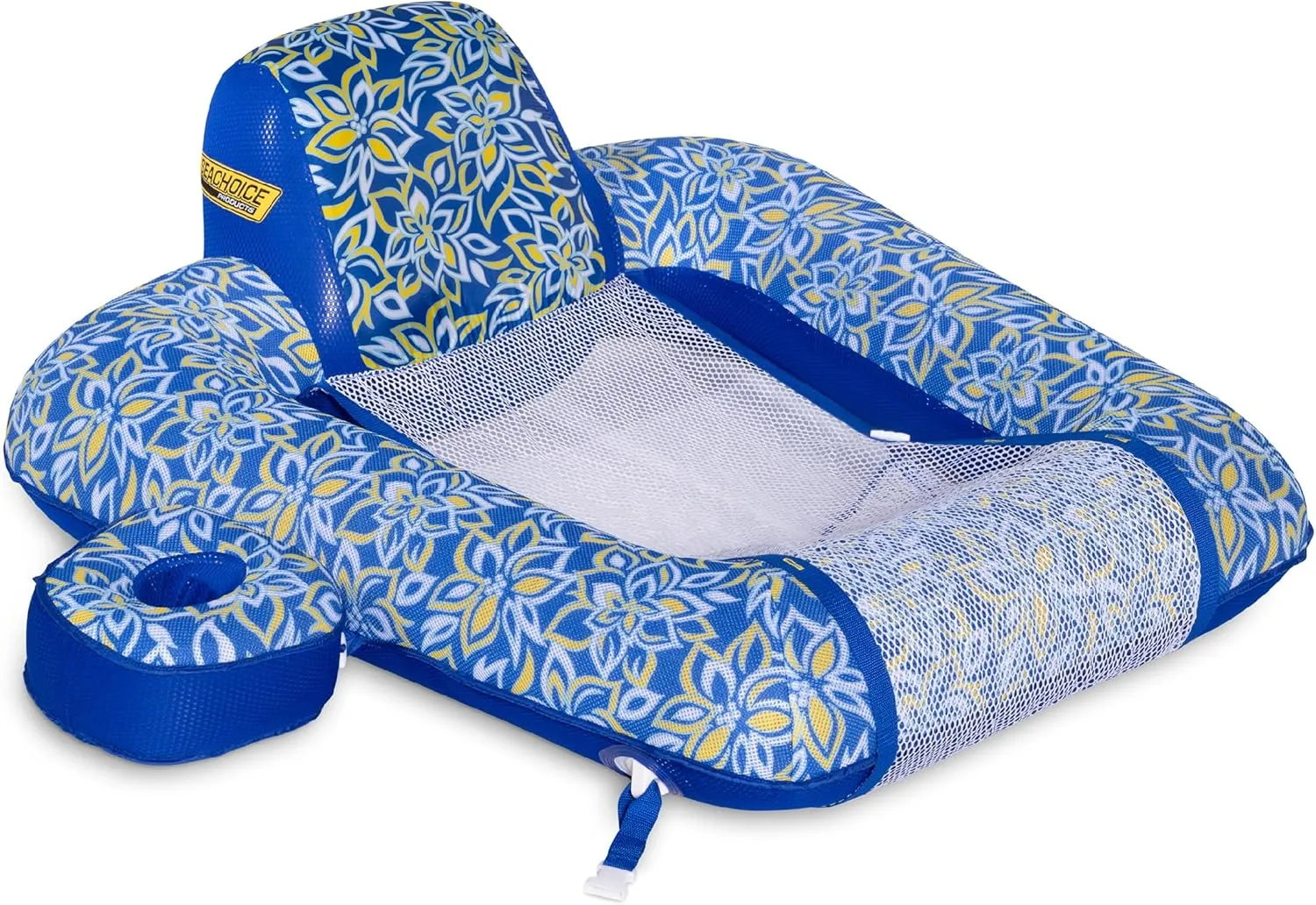 Seachoice Zero Gravity Inflatable Water Chair, Lounge Chair with Cup Holder