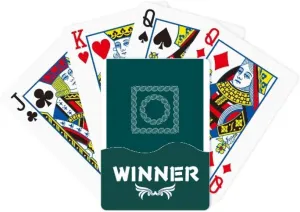 Seafood Shell Assemblages Surround Winner Poker Playing Card Classic Game