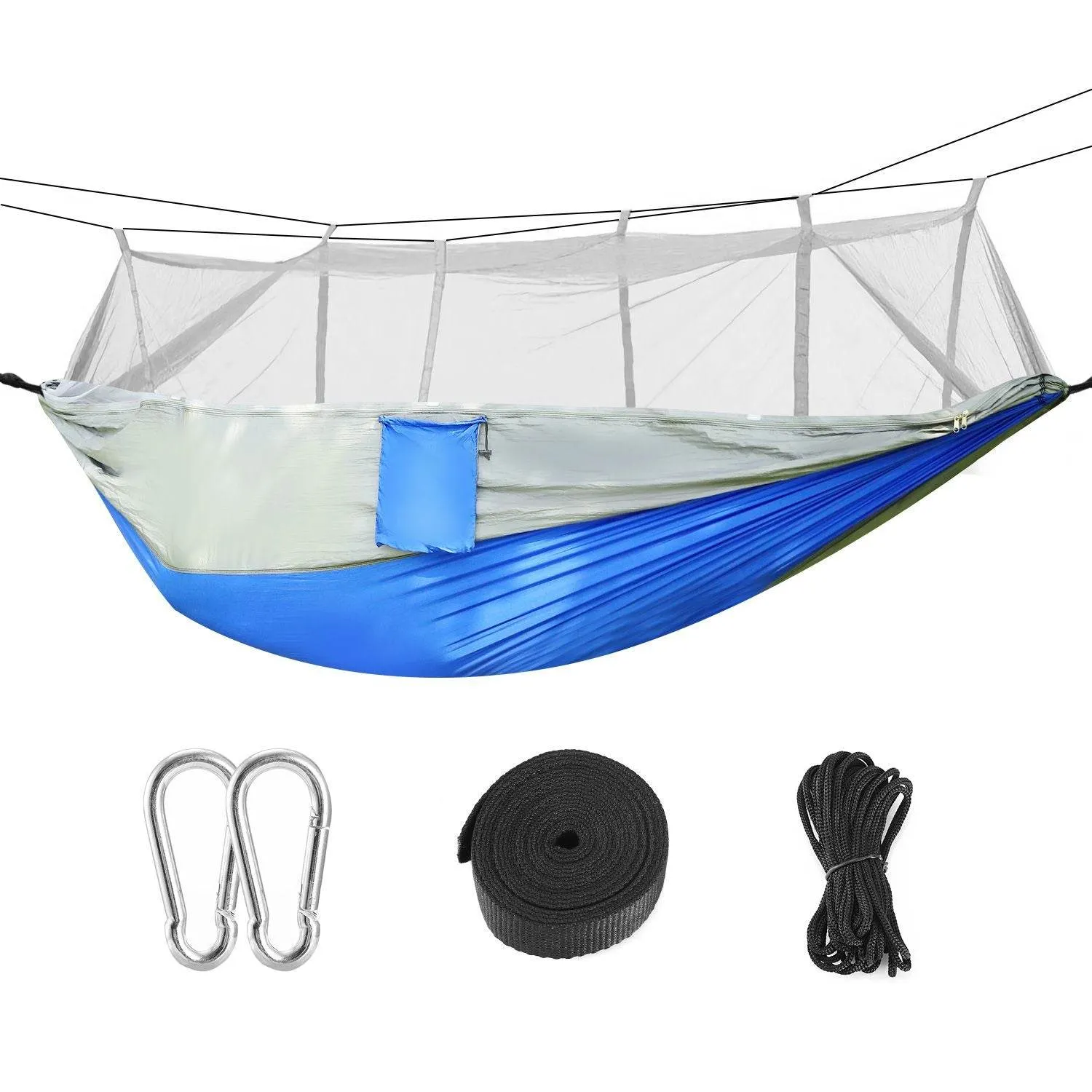Seamless integration Time-limited offer Double with Mosquito Portable Net Camping Hammock