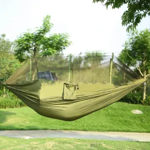 Seamless integration Time-limited offer Double with Mosquito Portable Net Camping Hammock