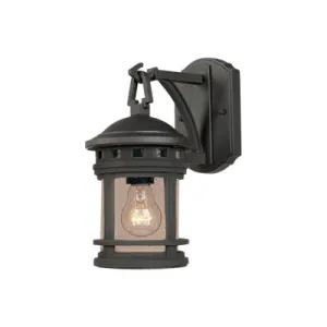 Sedona One Light Wall Lantern in Oil Rubbed Bronze