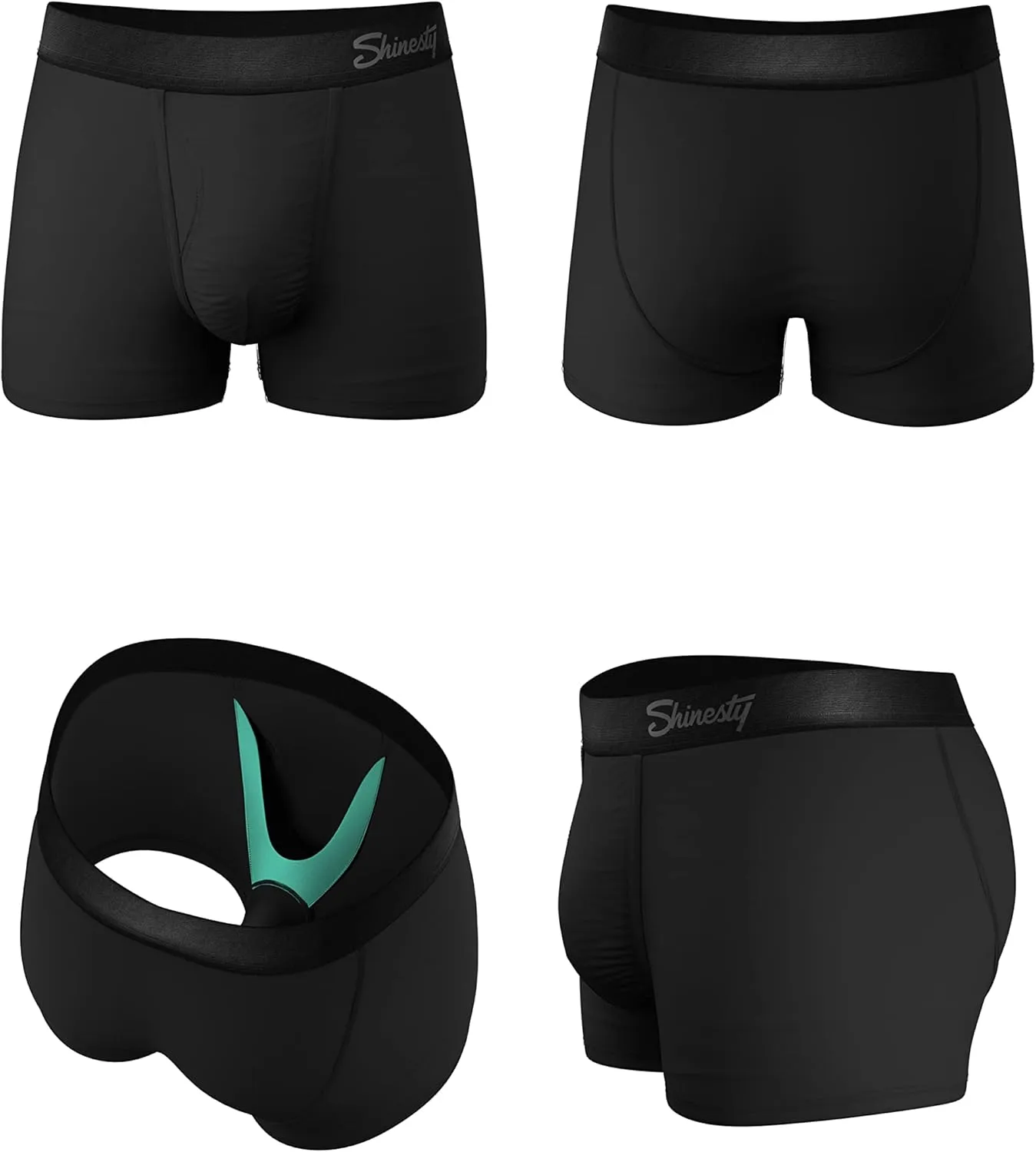 Shinesty Hammock Support Pouch Underwear | Mens Trunk Underwear | Anti-Chafing, Moisture Wicking, Breathable