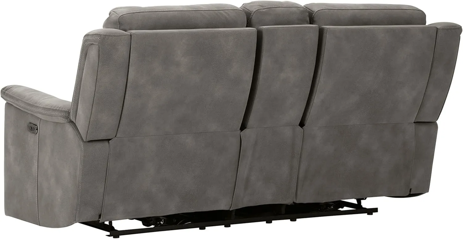 Signature Design by Ashley Next-Gen DuraPella Love Seats, Slate