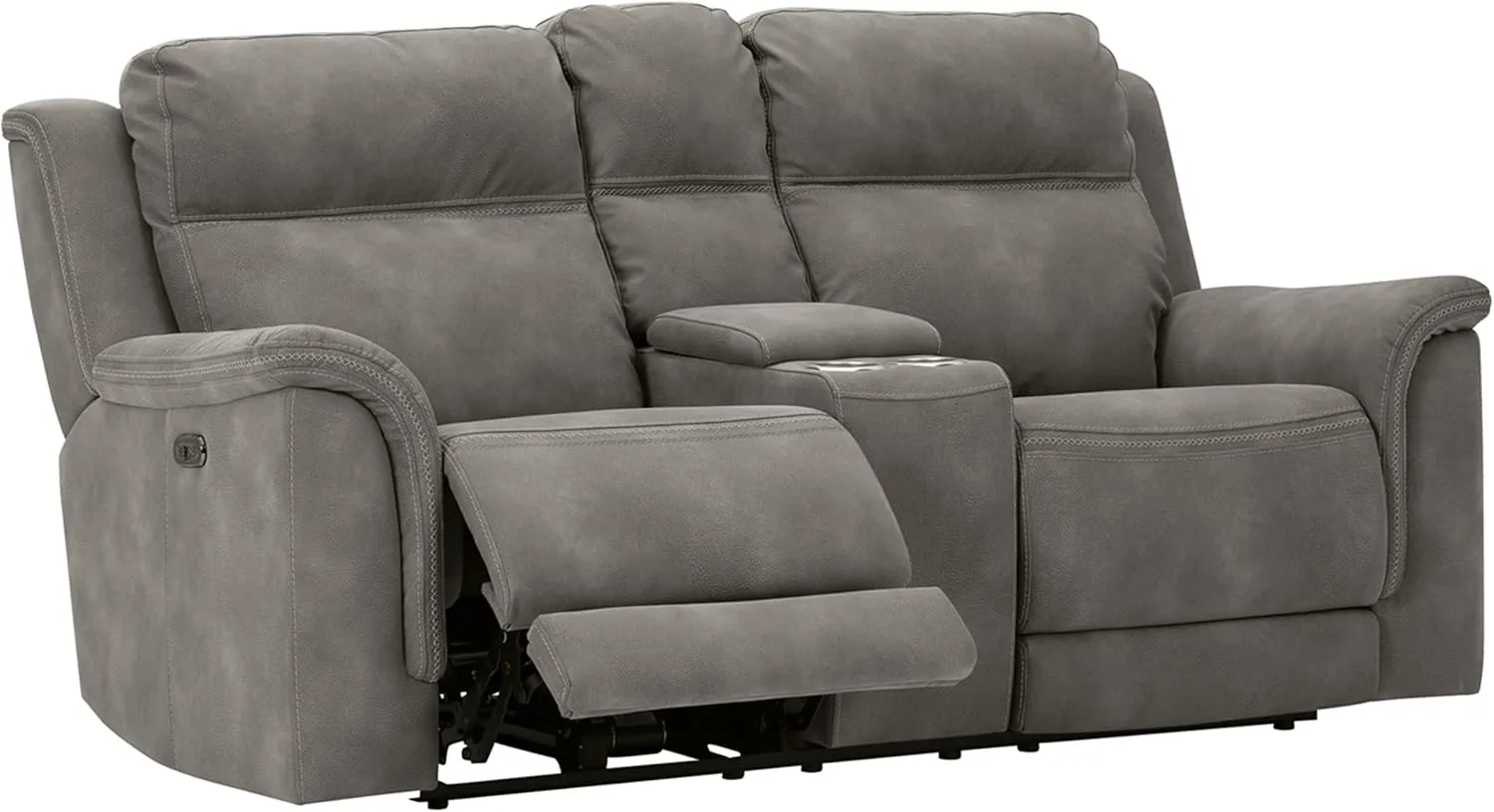 Signature Design by Ashley Next-Gen DuraPella Love Seats, Slate