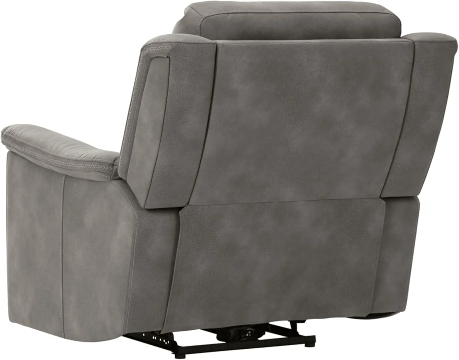 Signature Design by Ashley Next-Gen DuraPella Power Recliner with Adjustable Headrest, Gray