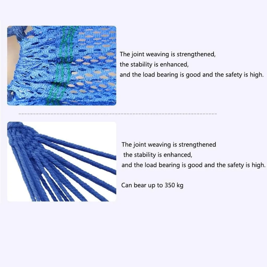 Single and Double Hammock Portable Parachute Hiking, Backpacking, Beach, Patio Equipment