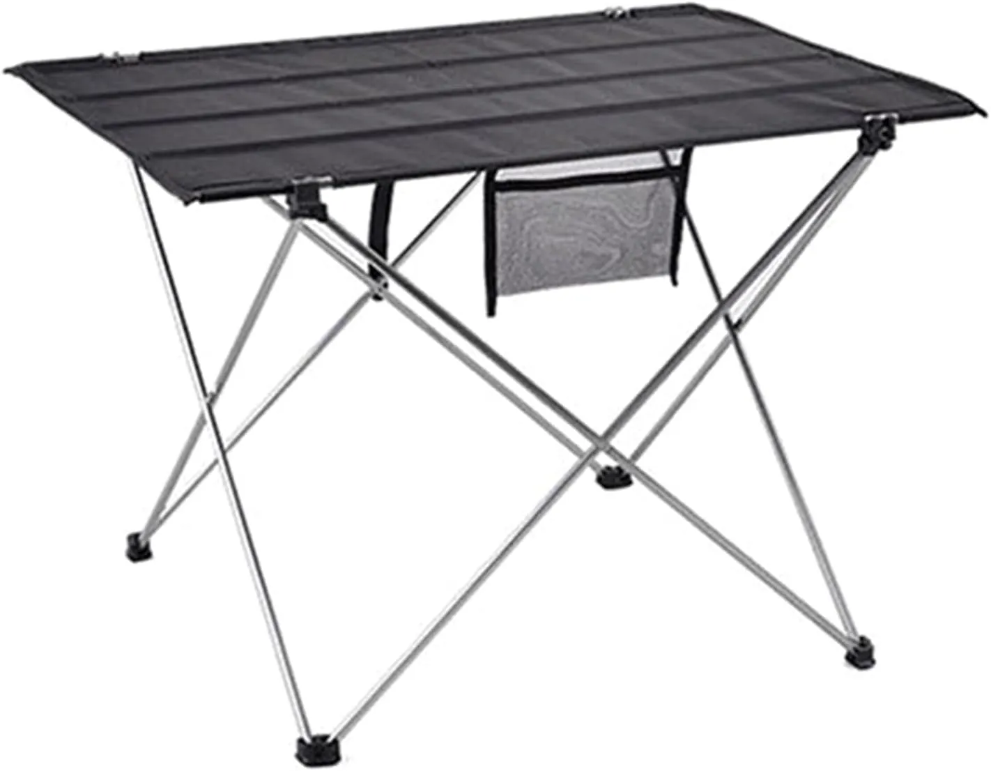 Small Outdoor Folding Tables Portable Ultralight Picnic Desk Camp Tables Compact Camping and Utility Folding Tables Compact Camp Tables Picnic Desk, Black