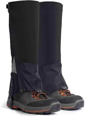 Snow Boots Hiking Leggings Adjustable Breathable Gaiters Snow Gaiters Ski Leggings,Zipper Design TPU Buckle Strap,Suitable for Snowshoeing Hiking Mountaineering