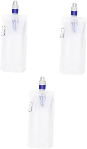 Sosoport 3pcs Water Pouch Daily Use Filter Bag Compact Portable Ideal for Camping
