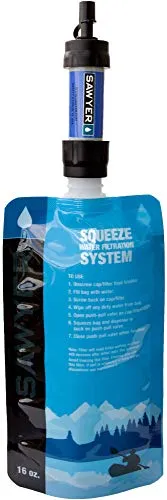 SP128 Mini Water Filtration System, Single, Blue
