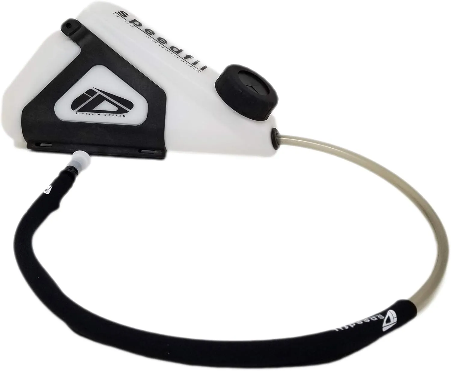 Speedfil F1 Bicycle Water Bottle, Hands-Free Frame Mounted Hydration System with Refill Port