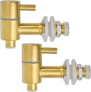 Spigot for Beverage Dispenser, Stainless Steel Lever Pour Spout Water Dispenser Replacement Faucet for Berkey and Other Gravity Filter Systems,Gold