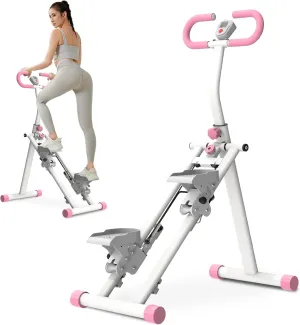 Stair Stepper for Home,Vertical Climber Workout Machine,Stair Stepper with Handlebar for Full-Body Exercise Stair Stepper with Stable Frame Adjustable Handlebar
