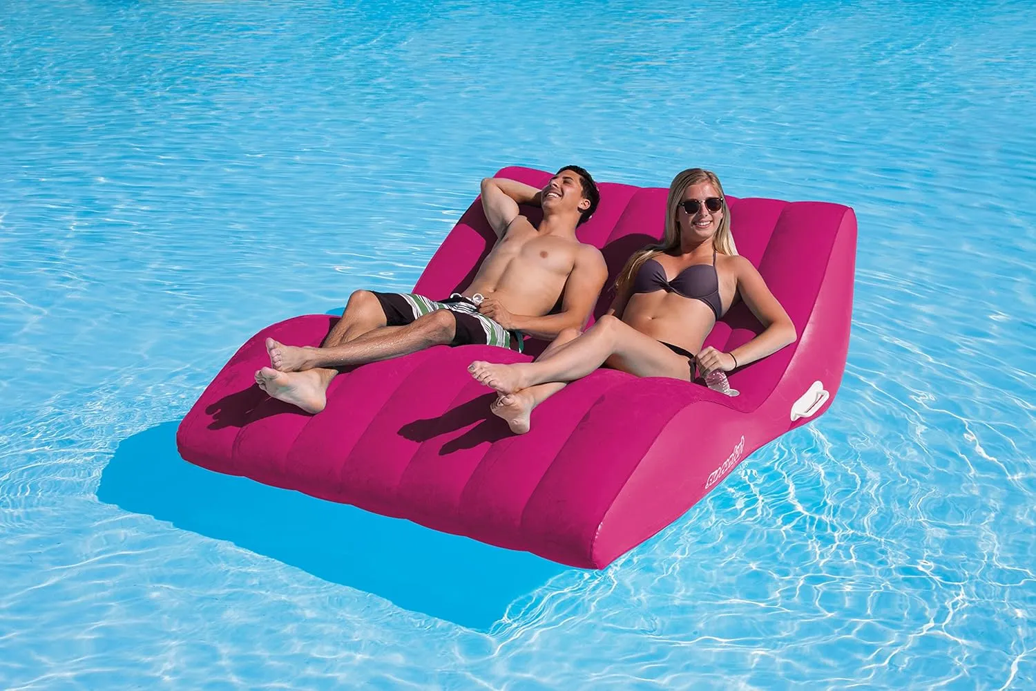 SUN COMFORT COOL SUEDE Double Zero Gravity Lounge, Raspberry