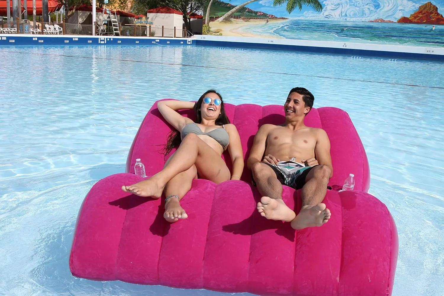SUN COMFORT COOL SUEDE Double Zero Gravity Lounge, Raspberry