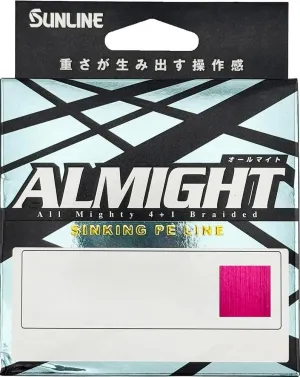 Sunline 63045000 Almight 7lb 165yd Pink 7lb