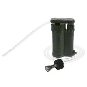 Survival Water Filter Device Portable Emergency Water Purifier Filtered Water