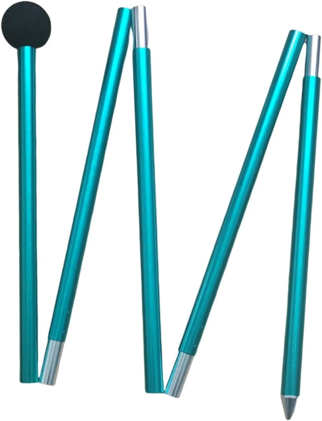 Tarp Pole Canopy Rod 2M Replacement Accessories Stand Gardening Shelter Tent Rod Tent Pole for Beach Hiking Awning Outdoor