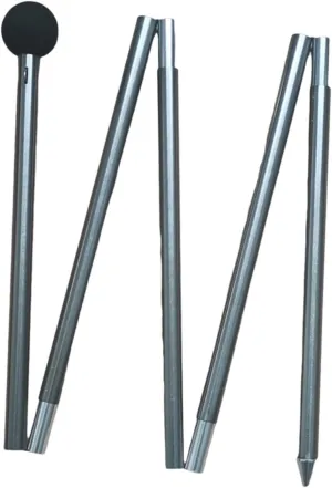 Tarp Pole, Tent Pole Aluminum Alloy,Tent Rod Canopy Rod for Beach Hiking Awning,Outdoor Camping