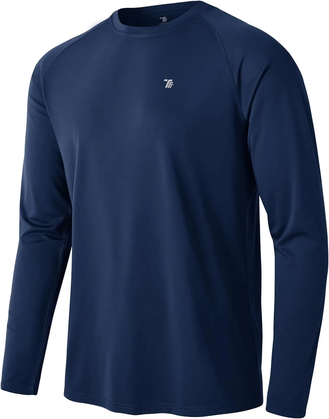 TBMPOY Mens Sun Protection Hiking Shirts Long Sleeve Water UPF 50  SPF UV Shirts Lightweight Fishing Hiking Swimming