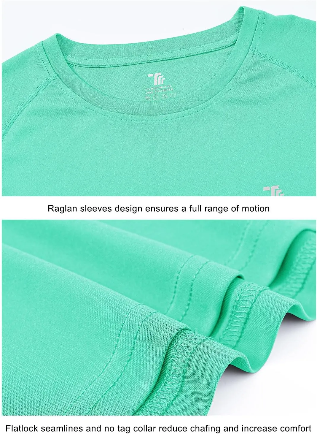 TBMPOY Mens Sun Protection Hiking Shirts Long Sleeve Water UPF 50  SPF UV Shirts Lightweight Fishing Hiking Swimming
