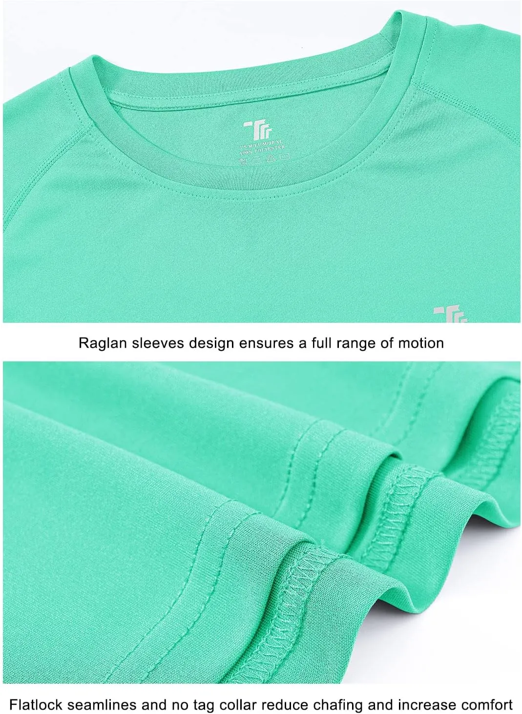 TBMPOY Mens Sun Protection Hiking Shirts Long Sleeve Water UPF 50  SPF UV Shirts Lightweight Fishing Hiking Swimming