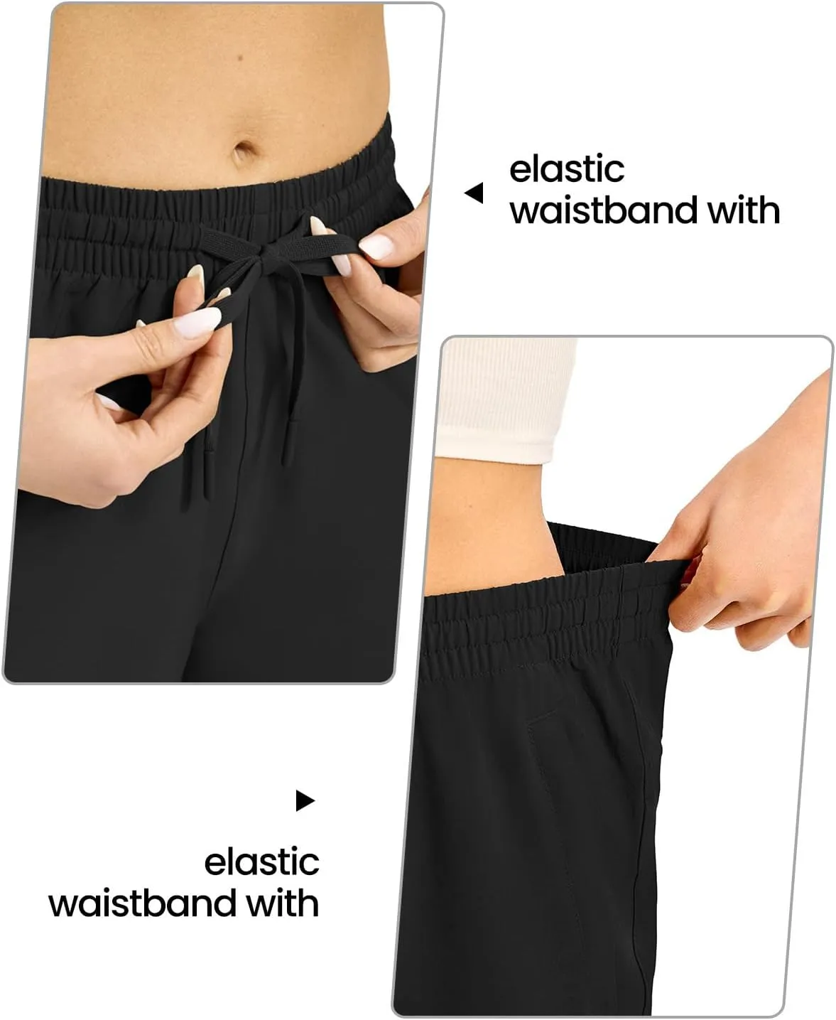 TBMPOY Women's Hiking Cargo Shorts 8.5" Lightweight Quick-Dry Water Resistant Athletic Shorts with Zipper Pockets