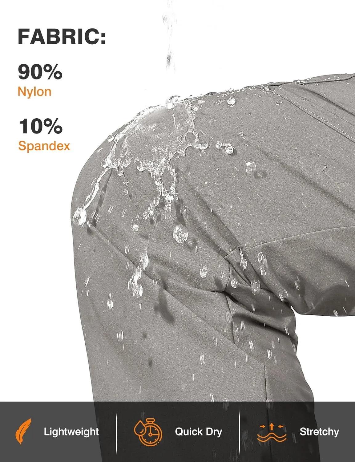 TBMPOY Women's Hiking Pants Water Resistant Lightweight Quick Dry Cargo Travel Fishing Work Camping