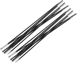 Tent Pole Support, 157.5in Fiberglass Camping Tent Pole Bars Outdoor Support Rods Awning Frames Kit Tent Support Rods Replacement Tent Poles Awning Poles for Camping Backpacking Hiking