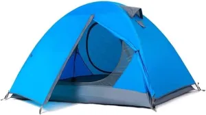 Tents for Camping Windproof Waterproof Camping Tent Ultralight Folding Beach Tent Double Layer Awning Tent Park Double Outdoor Tent Beach Tent (Color : OneColor, Size : 210 * 140 * 110cm)