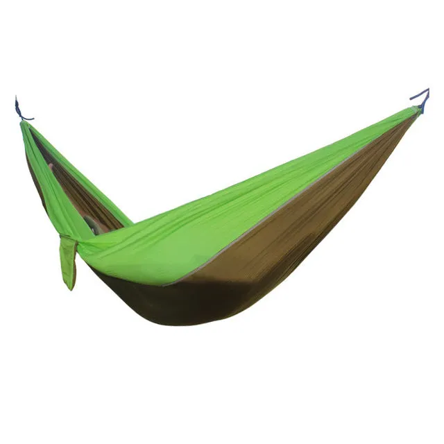 Top-rated Outdoor Carabiner Portable Hammock Adult Single With 2 Customizable Travel Double Survival Hunting Sleeping 2 Backpacking Bed Straps