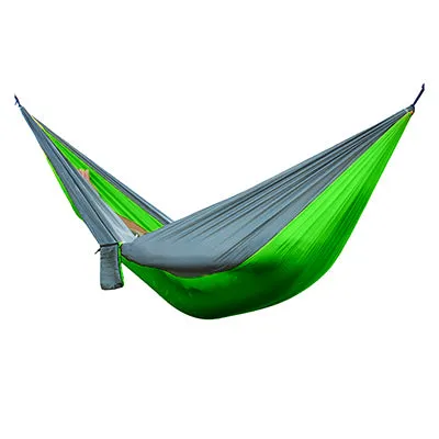 Top-rated Outdoor Carabiner Portable Hammock Adult Single With 2 Customizable Travel Double Survival Hunting Sleeping 2 Backpacking Bed Straps