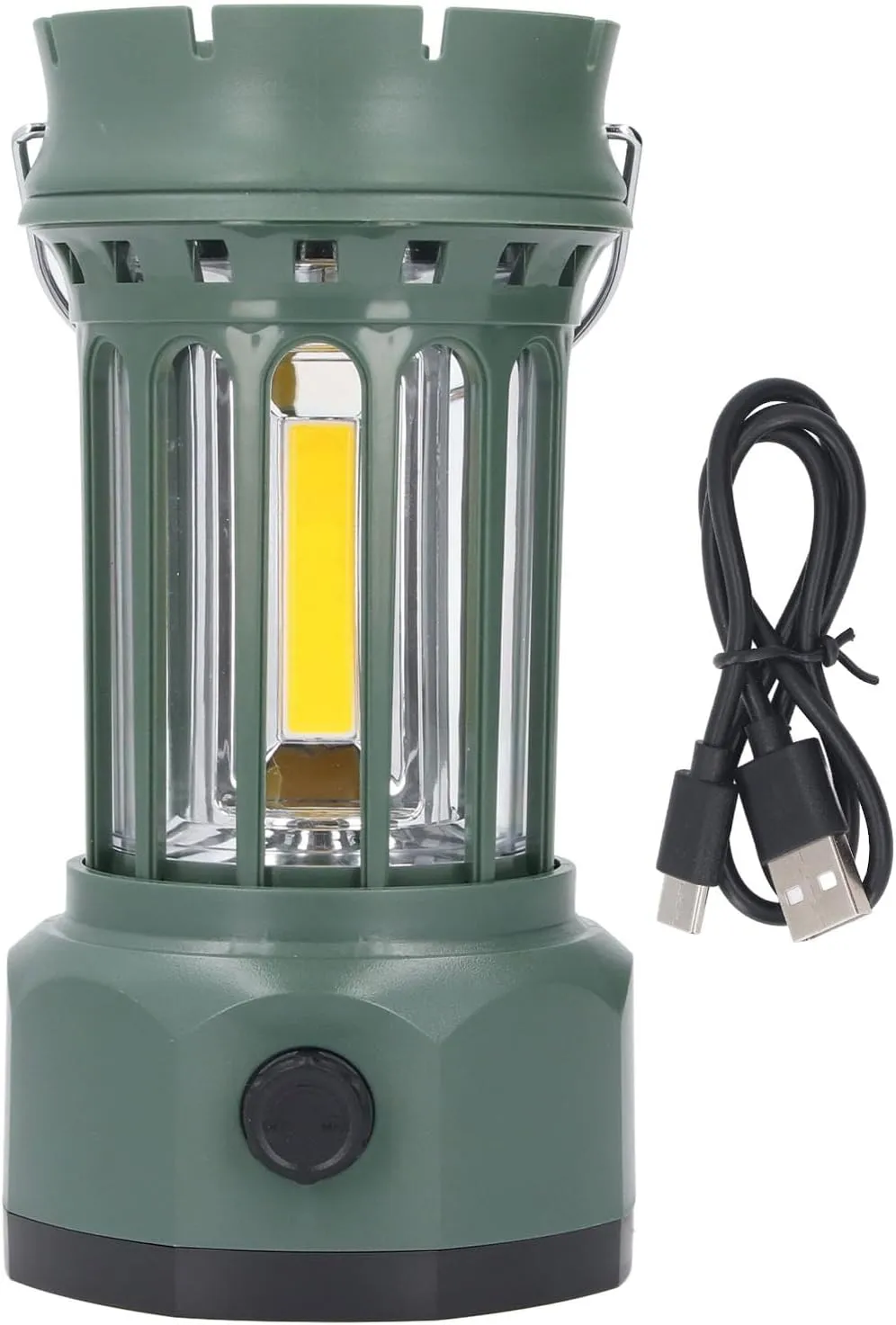 Topyond Solar Camping Lantern, Rechargeable Hanging Lights with Warm Light Illumination, Portable Solar Powered Camping Light for Outdoor Activities and Romantic Campgrounds