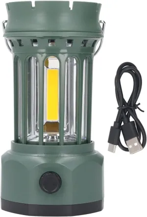 Topyond Solar Camping Lantern, Rechargeable Hanging Lights with Warm Light Illumination, Portable Solar Powered Camping Light for Outdoor Activities and Romantic Campgrounds