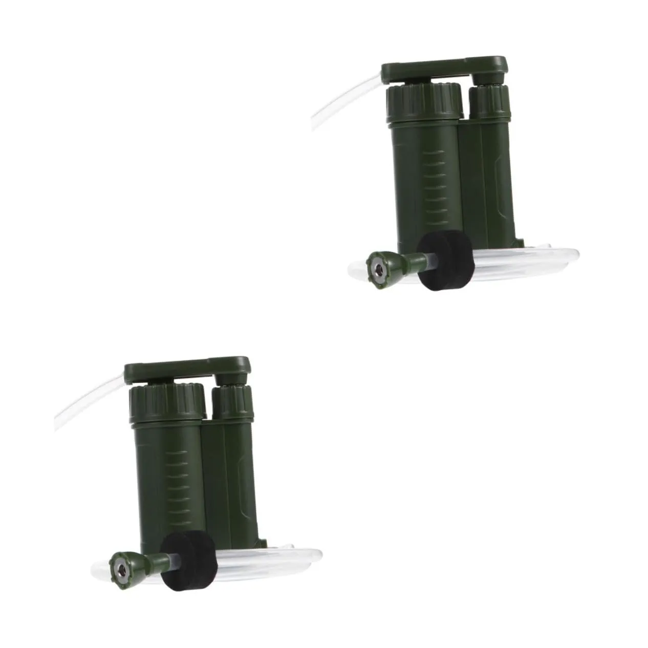 Toyvian 2 Pcs Portable Water Filter Pump Hiking Water Purifier Emergency System
