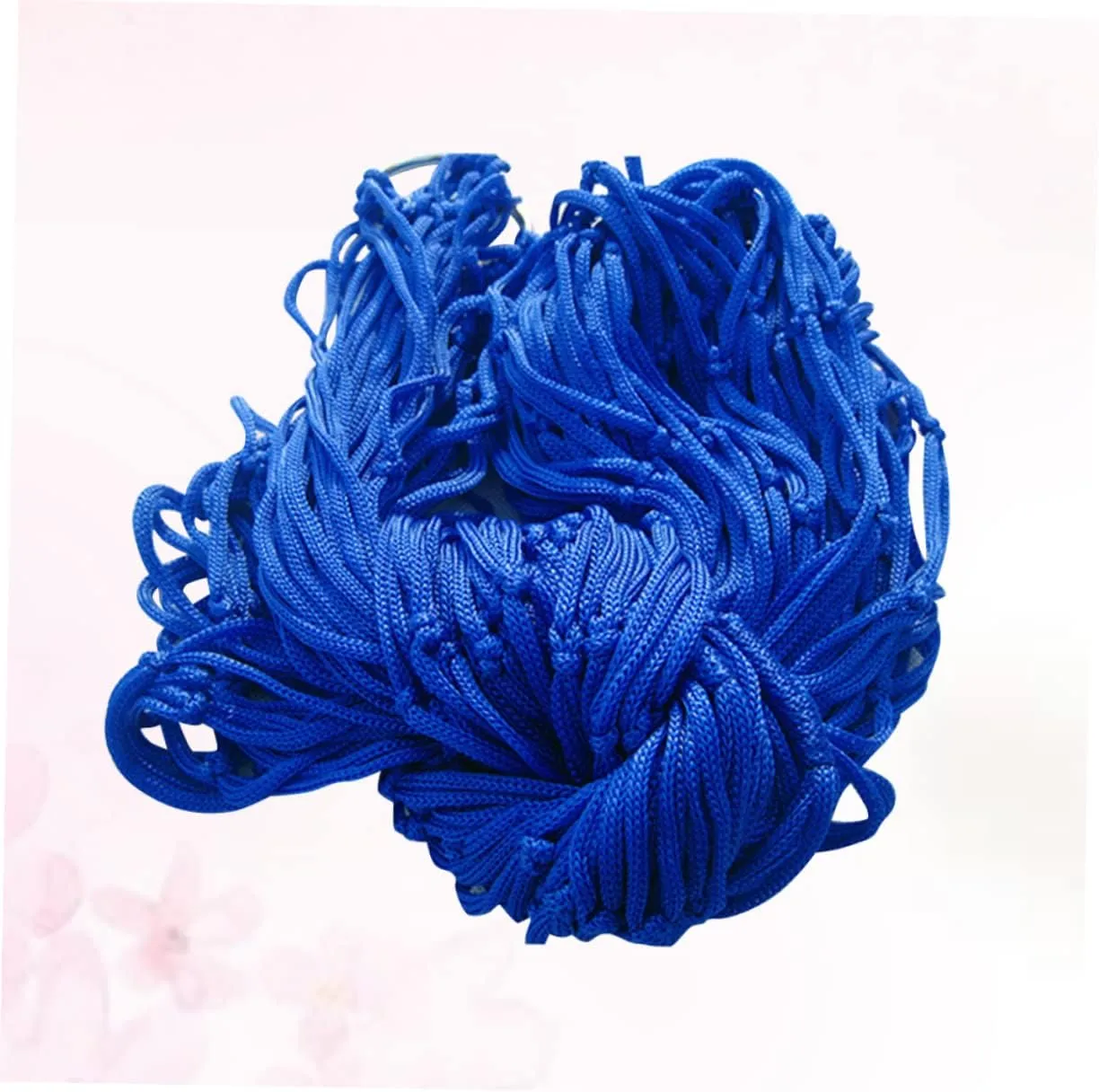 Travel Hammock Sleeping Swing Hammock Patio Hammock Backyard Hammock Portable Hammock Garden Hammock Swing Patio Hanging Chair Mesh Rope Hammocks Big Hammock Outdoor (Blue 240 * 80 * 05cm)