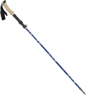 Travel Trekking Pole Adjustable Trekking Poles Ultralight Lightweight Aluminum Alloy Walking Hiking Stick Outdoor Activities(Blue)